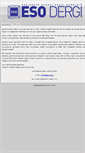 Mobile Screenshot of dergi.eso.org.tr